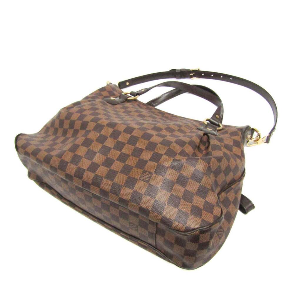 LOUIS VUITTON Authentic Brown Damier Shoulder Bag - Picture 2 of 14